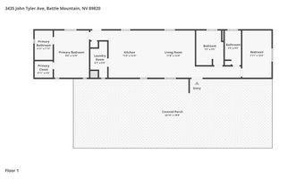 3435 John Tyler Ave, Battle Mountain, NV 89820