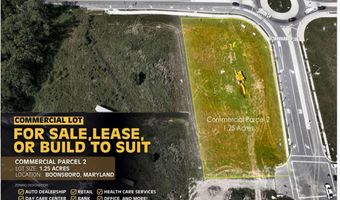 LOT 2 -OLD NATIONAL Pike Mdwa2032312comm Land, Boonsboro, MD 21713