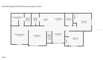 845 GRAND REGENCY Pt 203, Altamonte Springs, FL 32714