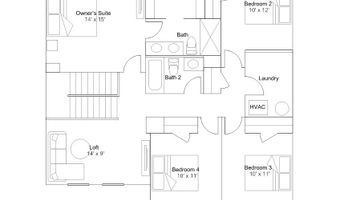 13305 Mullica Dr Plan: Charleston, Ellendale, DE 19941