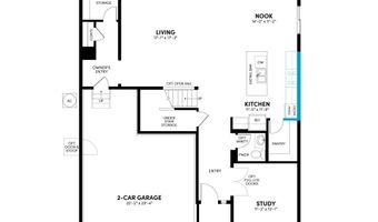 4223 Crestone Peak St Plan: Artisan 2, Brighton, CO 80601