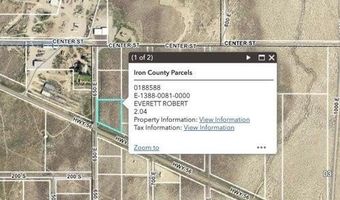 2 04 Acre Commercial Lot/Land, Beryl, UT 84714