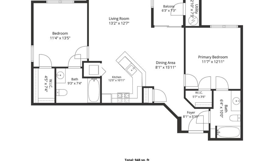 15620 EVERGLADE 305, Bowie, MD 20716 - 2 Beds, 2 Bath