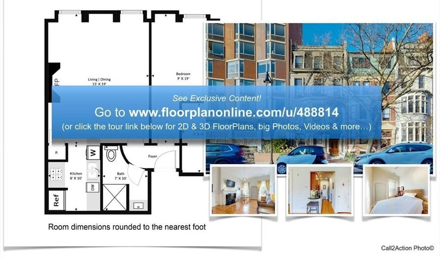 322 Beacon Street 7, Boston, MA 02116 - 1 Beds, 1 Bath