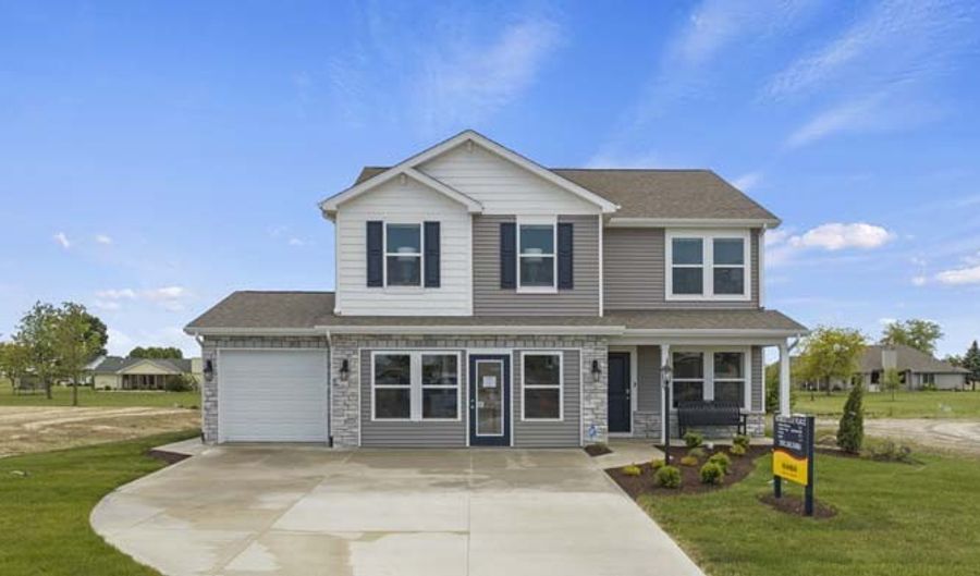 23506 Harvest Ln Plan: Holcombe, Woodburn, IN 46797 - 4 Beds, 3 Bath