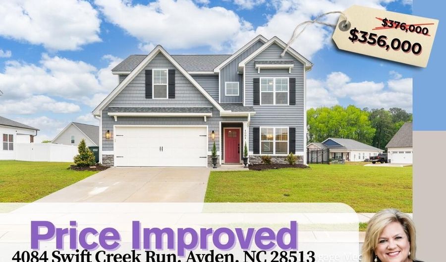 4084 Swift Creek Run, Ayden, NC 28513 - 4 Beds, 3 Bath