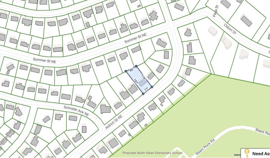 0 Aldrich St St NE, Aiken, SC 29801 - 0 Beds, 0 Bath