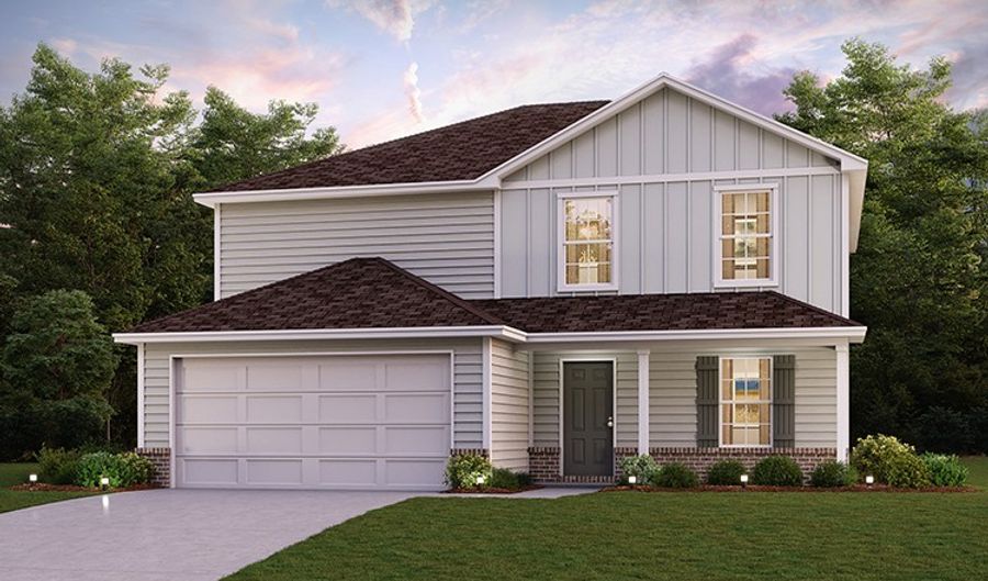 Northridge Trail & Bouldercrest Rd Plan: KINGSTON, Ellenwood, GA 30294 - 4 Beds, 3 Bath