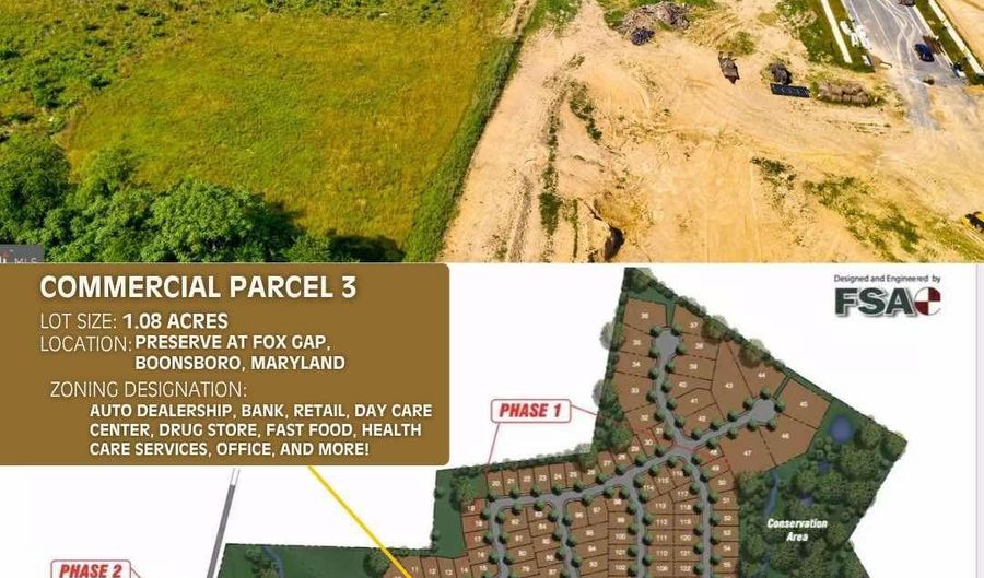 LOT 3 -OLD NATIONAL PIKE # MDWA2032316COMM LAND, Boonsboro, MD 21713 - 0 Beds, 0 Bath