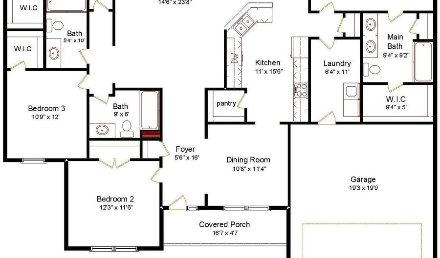 1210 Pee Dee Rd, Aberdeen, NC 28315 - 4 Beds, 3 Bath