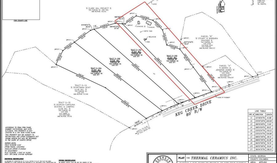 6205 Keg Creek Dr Lot 4, Appling, GA 30802 - 0 Beds, 0 Bath