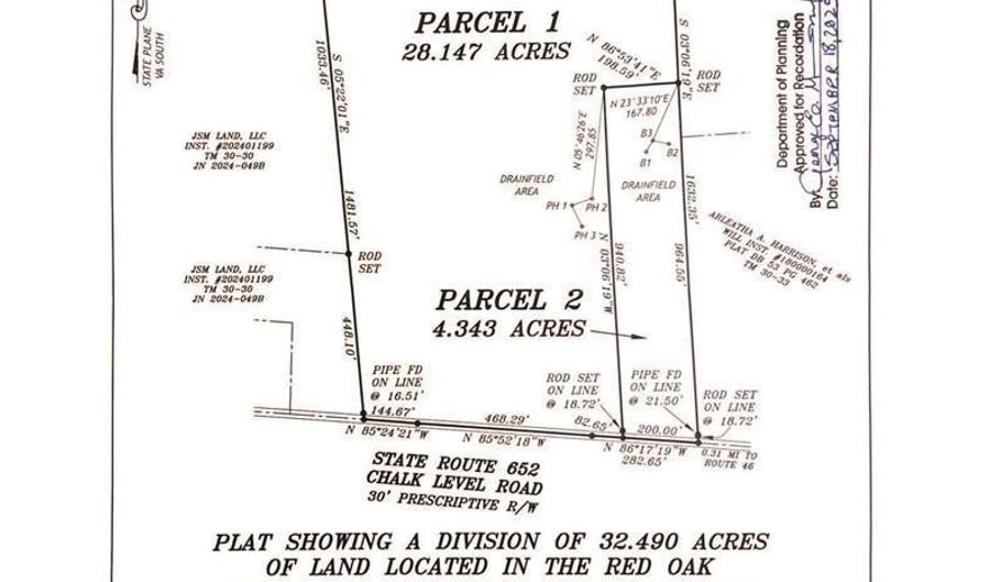 28 14 Chalk Level Rd Lot 1, Alberta, VA 23821 - 0 Beds, 0 Bath