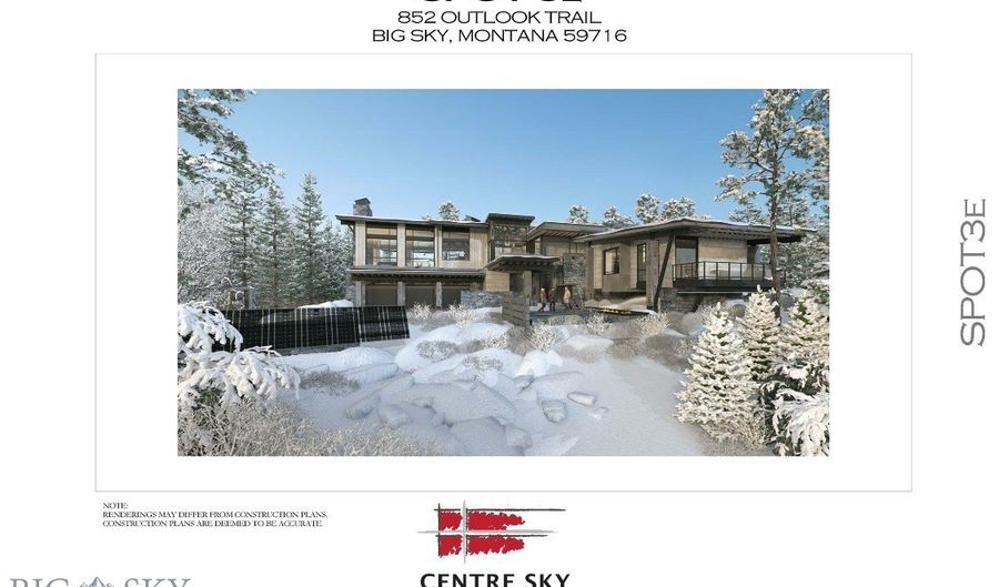 852 Outlook Trl, Big Sky, MT 59730 - 0 Beds, 0 Bath