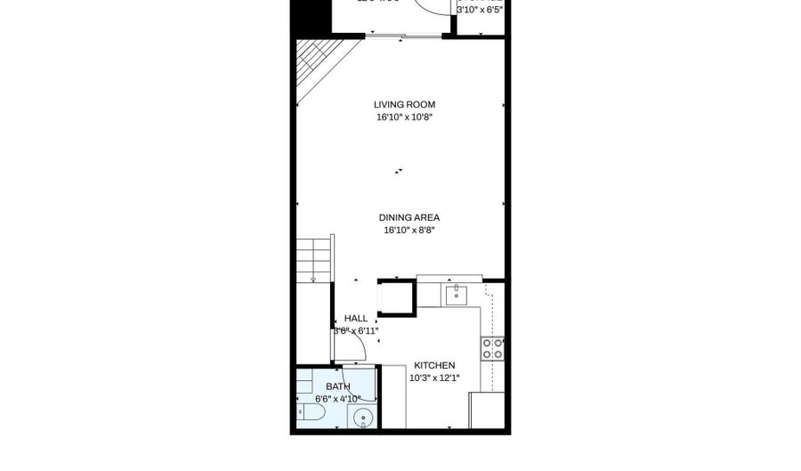 907 S ROLFE St 1A, Arlington, VA 22204 - 2 Beds, 3 Bath