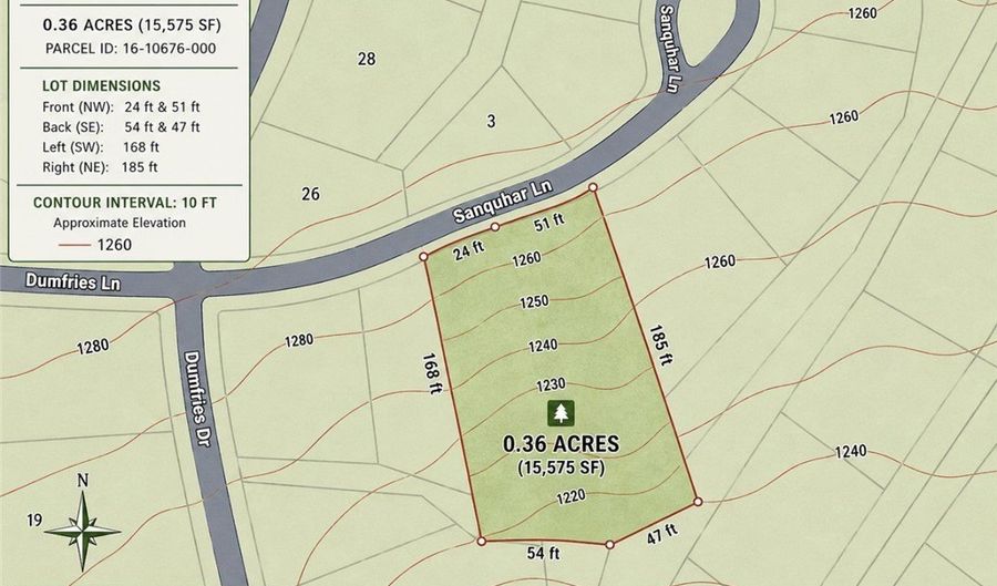 Sanquhar Lane lot 15, Bella Vista, AR 72715 - 0 Beds, 0 Bath
