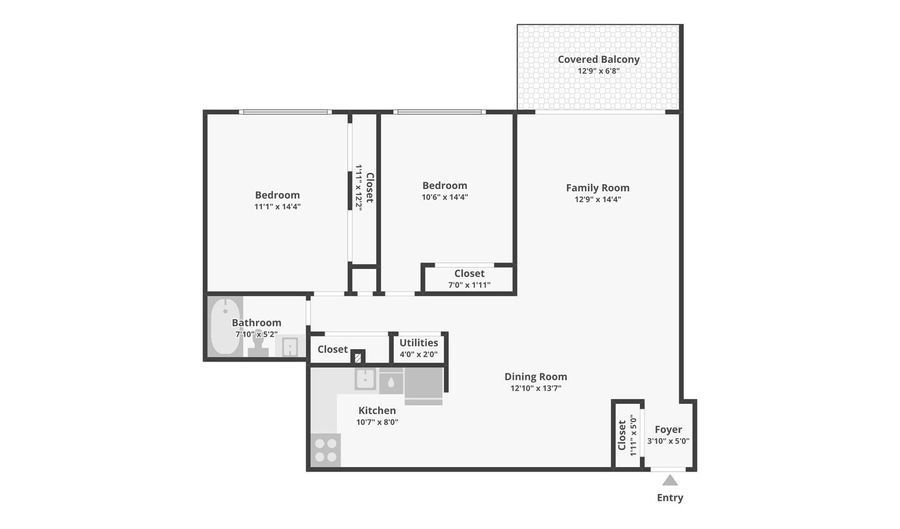 4977 BATTERY Ln #1-610, Bethesda, MD 20814 - 2 Beds, 1 Bath