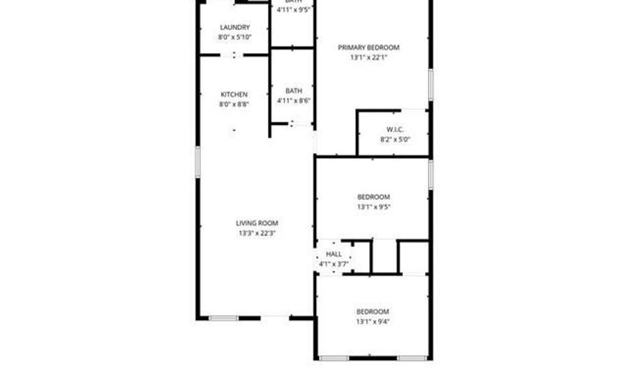 702 W 6th St, Atoka, OK 74525 - 3 Beds, 2 Bath