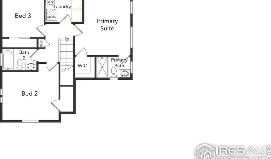 21880 E 46th Pl Plan: Palfrey, Aurora, CO 80019 - 3 Beds, 2 Bath