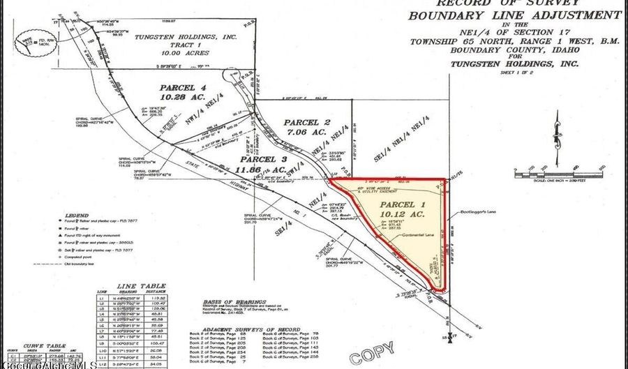 Bootlegger Lane- Parcel 1, Bonners Ferry, ID 83805 - 0 Beds, 0 Bath