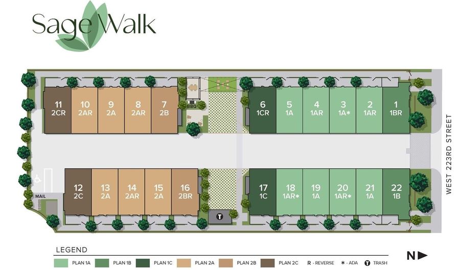 1154 W. 223rd St Plan: The Golden, Torrance, CA 90502 - 3 Beds, 4 Bath