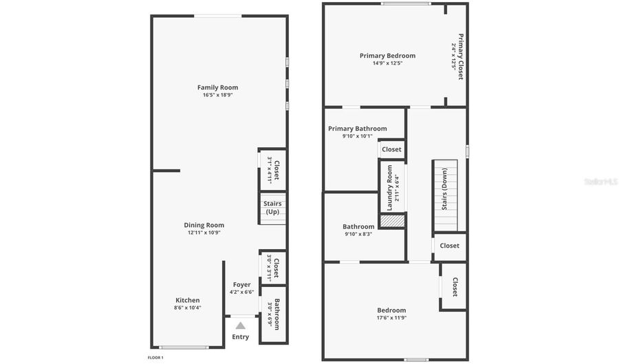 496 W PAR St 4, Orlando, FL 32804 - 2 Beds, 3 Bath