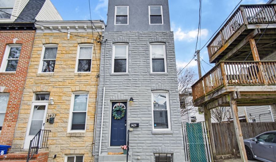 1429 OLIVE St, Baltimore, MD 21230 - 3 Beds, 3 Bath