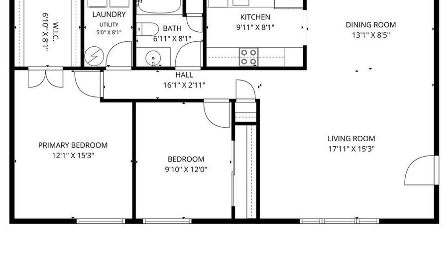 46 Watsessing Ave Ub15, Belleville, NJ 07109 - 2 Beds, 1 Bath