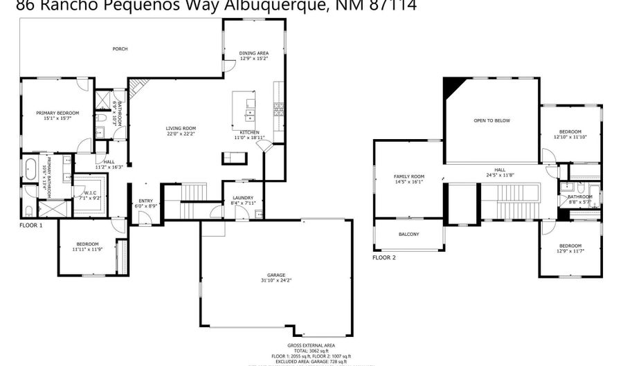 86 RANCHO PEQUENOS Way NW, Albuquerque, NM 87107 - 4 Beds, 3 Bath