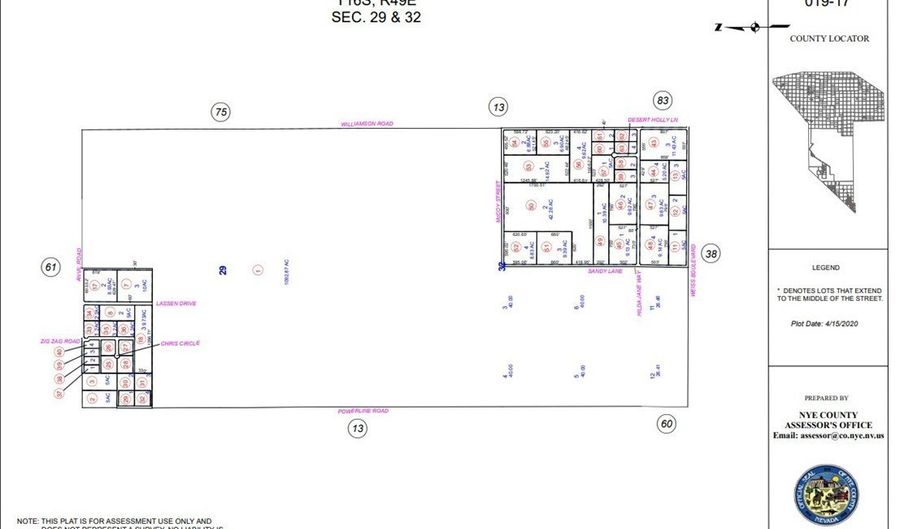 195 S Zig Zag Rd, Amargosa Valley, NV 89020 - 0 Beds, 0 Bath