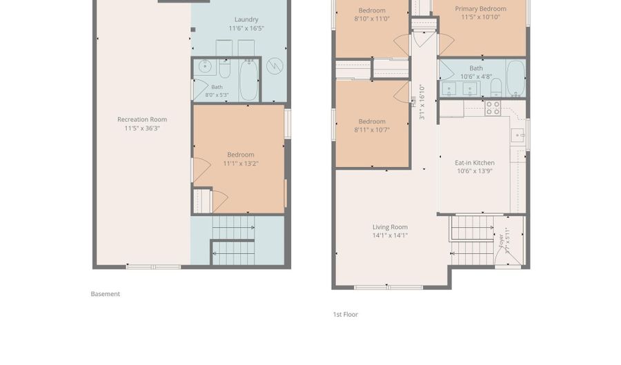 415 ORCHARD Ave, Baltimore, MD 21225 - 4 Beds, 2 Bath