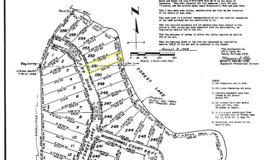 S Forest Lake Drive, Alger, MI 48610 - 0 Beds, 0 Bath