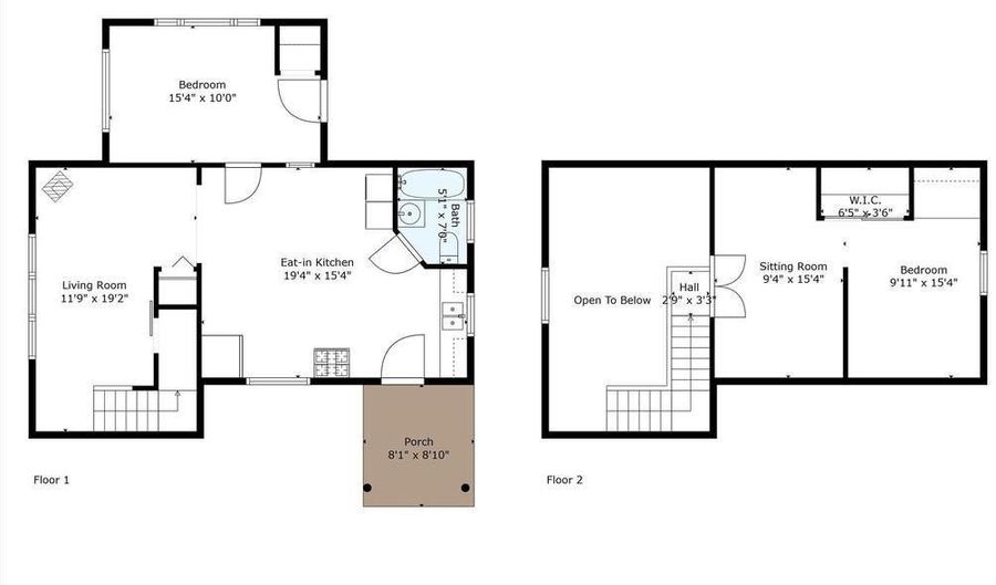 454 Wild Turkey Trl, Augusta, WV 26704 - 2 Beds, 1 Bath