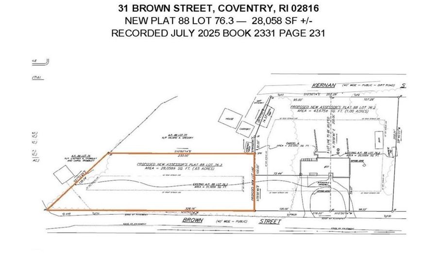 31 Brown St, Coventry, RI 02816 - 0 Beds, 0 Bath