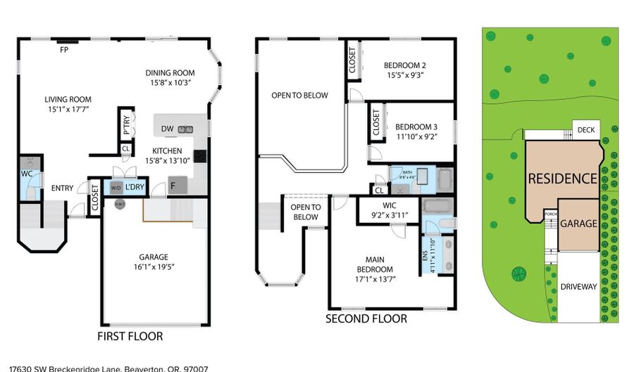 17630 SW BRECKENRIDGE Ln, Beaverton, OR 97007 - 3 Beds, 3 Bath