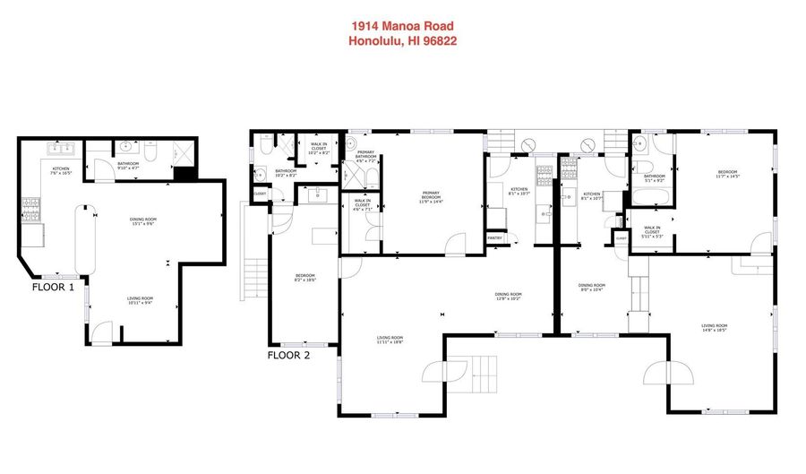 1914 Manoa Rd, Honolulu, HI 96822 - 0 Beds, 0 Bath