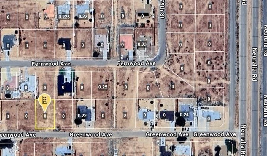 0 Greenwood, California City, CA 93505 - 0 Beds, 0 Bath
