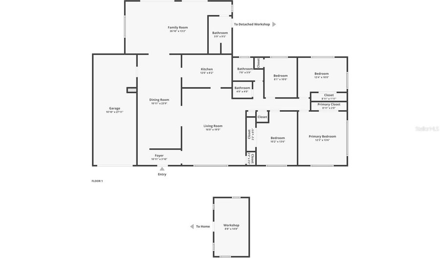 1306 RADCLYFFE Rd, Orlando, FL 32804 - 4 Beds, 3 Bath