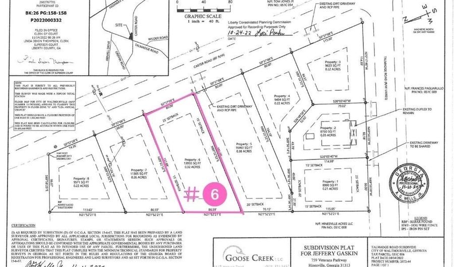 728 Talmadge Rd A & B Lot 6, Allenhurst, GA 31301 - 6 Beds, 4 Bath