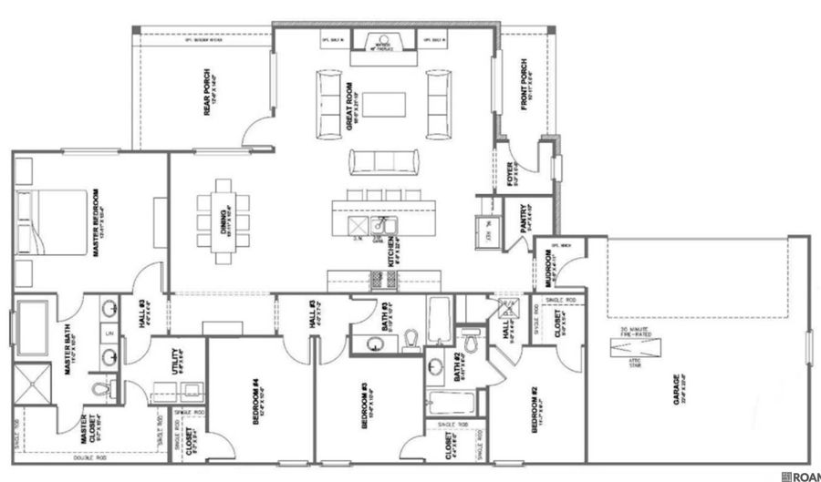 3646 Waterbury Ave, Baton Rouge, LA 70810 - 4 Beds, 3 Bath