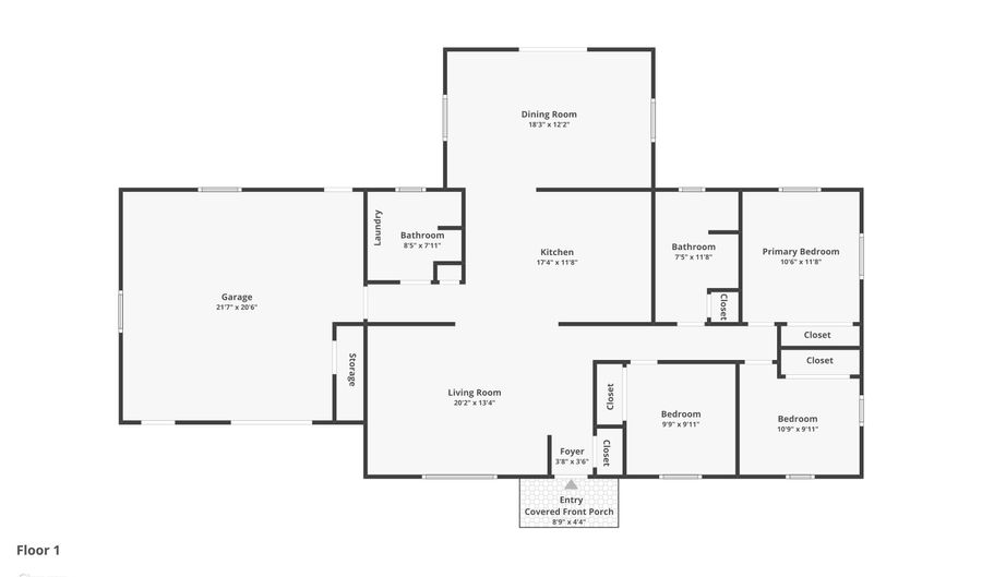 1032 Summer St, Algonac, MI 48001 - 3 Beds, 2 Bath