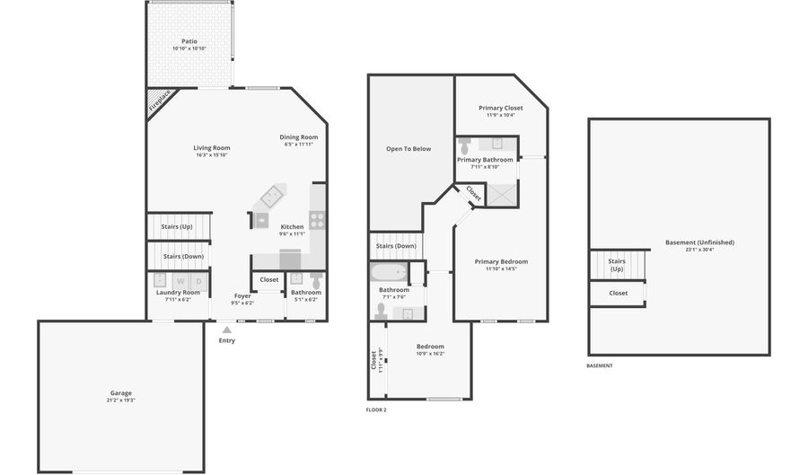 3354 N Stone Creek Cir, Madison, WI 53719 - 2 Beds, 3 Bath