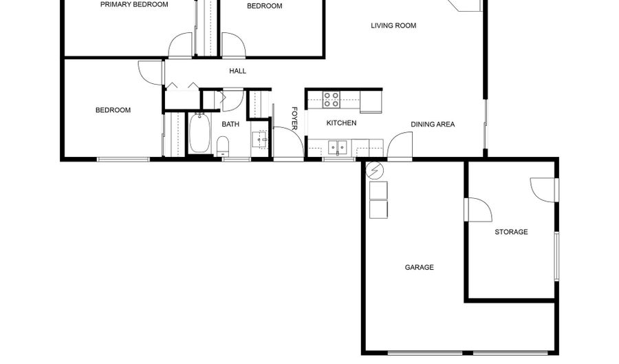 24822 SERTIC Rd, Veneta, OR 97487 - 3 Beds, 1 Bath