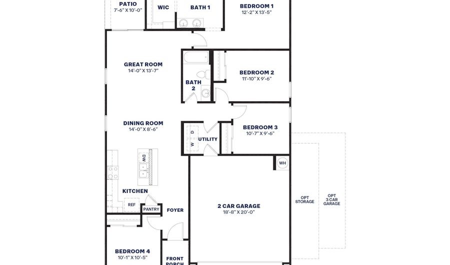 25470 W Fraktur Rd, Buckeye, AZ 85326 - 4 Beds, 2 Bath