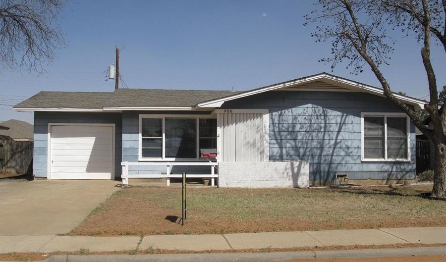 906 NW 1st, Andrews, TX 79714 - 3 Beds, 1 Bath