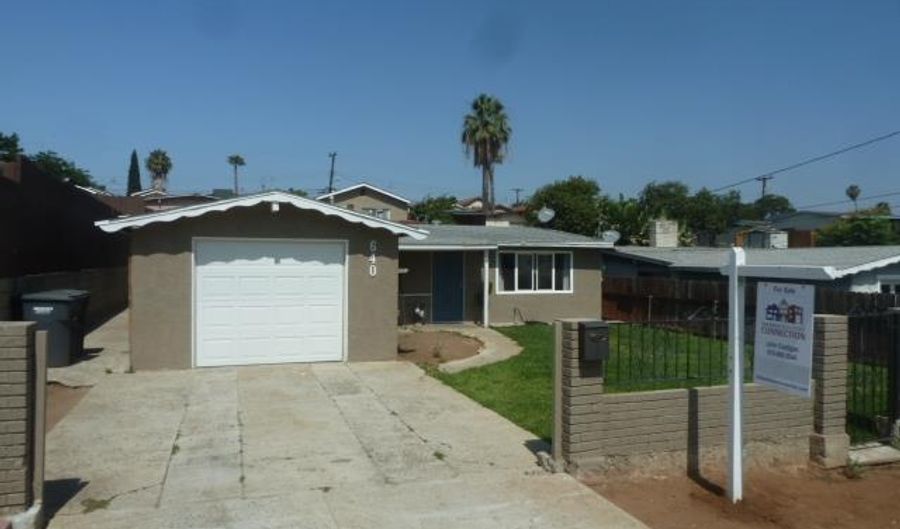 640 Clamath St, Spring Valley, CA 91977 - 3 Beds, 1 Bath