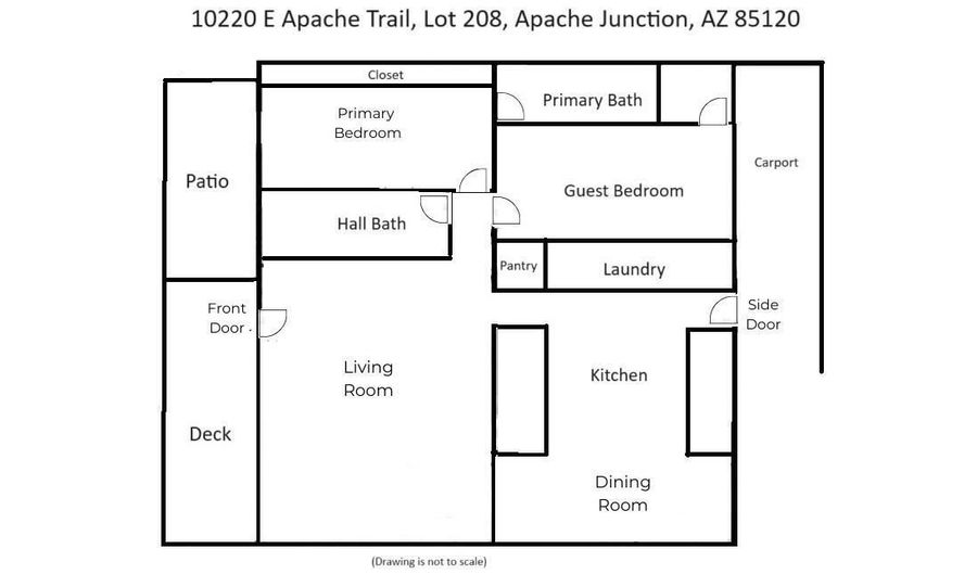 10220 E APACHE Trl 208, Apache Junction, AZ 85120 - 2 Beds, 2 Bath
