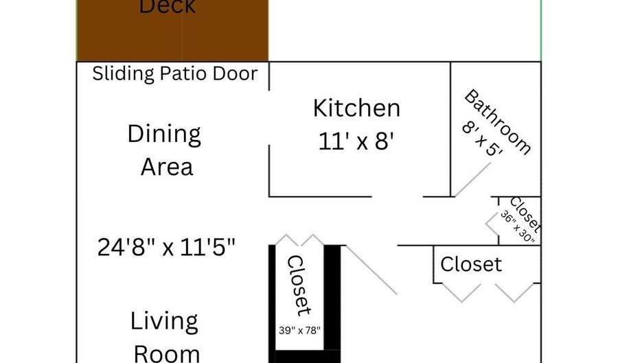 15 Harrison Ave 15B, Amityville, NY 11701 - 1 Beds, 1 Bath