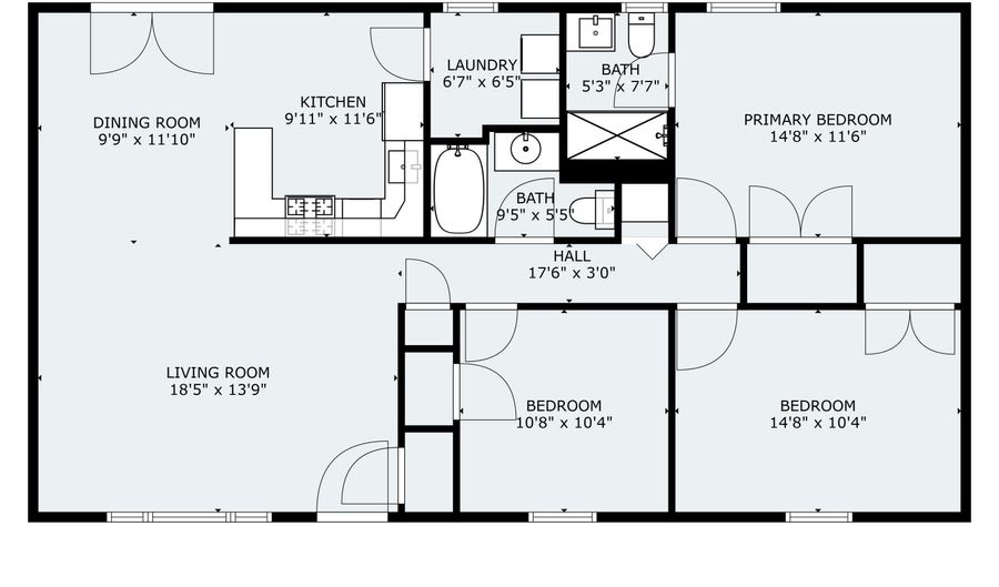 701 Beachwood Blvd, Beachwood, NJ 08722 - 3 Beds, 2 Bath