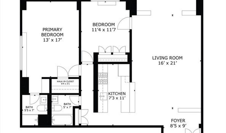 6 Whittier Place 17D, Boston, MA 02114 - 2 Beds, 2 Bath