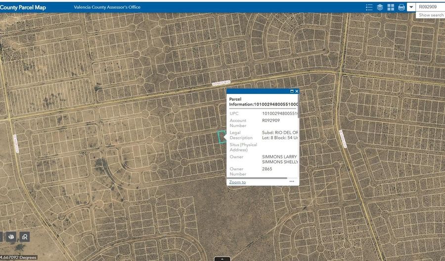 RIO DEL ORO Lot 8 Block 54 U, Belen, NM 87002 - 0 Beds, 0 Bath